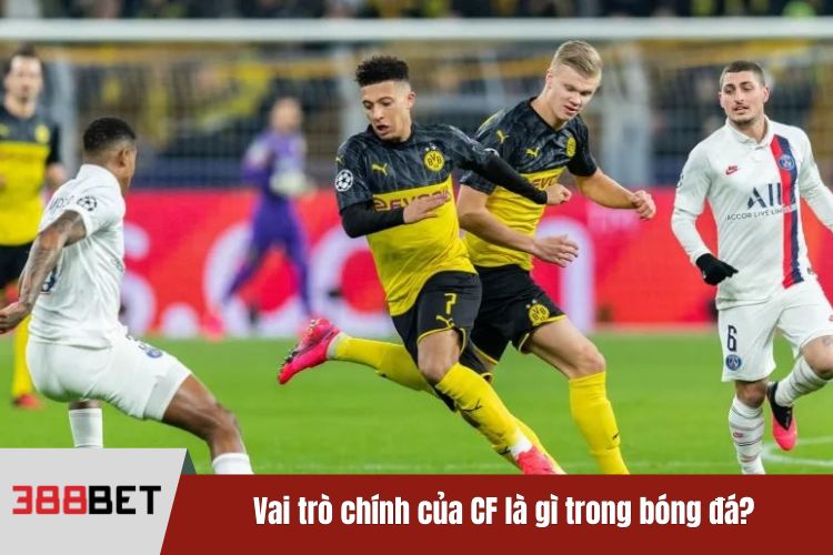 Vai trò chính của CF là gì trong bóng đá?